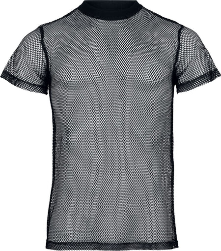 T-Shirt Manches courtes  de Gothicana by EMP - Résille - T-Shirt - XL à XXL - pour Homme - noir - Gothicana by EMP