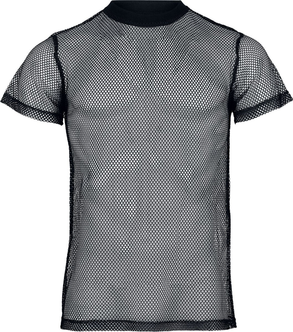 T-Shirt Manches courtes  de Gothicana by EMP - Résille - T-Shirt - XL à XXL - pour Homme - noir - Gothicana by EMP