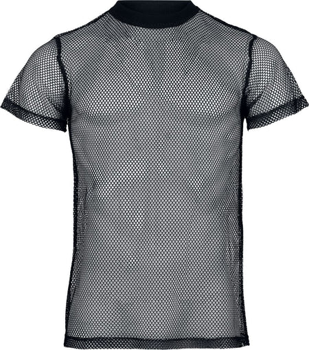 T-Shirt Manches courtes  de Gothicana by EMP - Résille - T-Shirt - M à XXL - pour Homme - noir - Gothicana by EMP