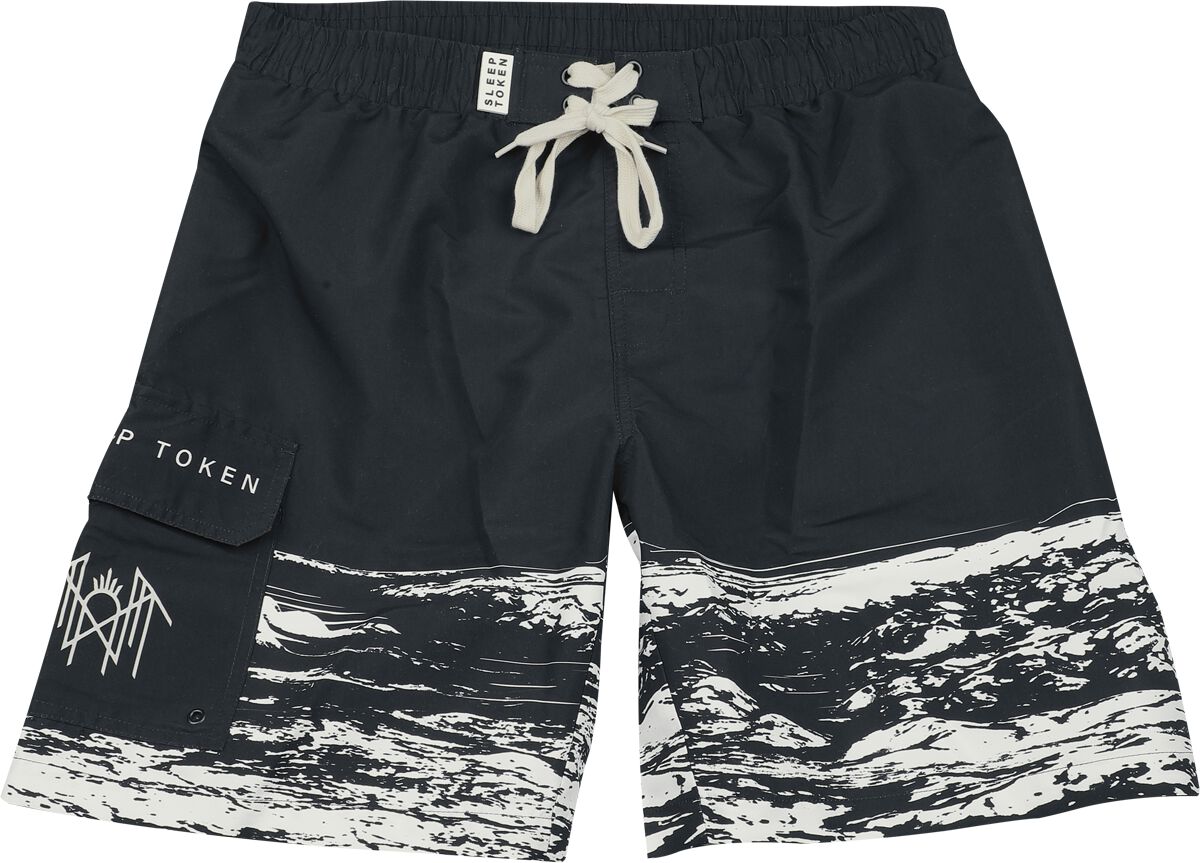 Short de bain  de Sleep Token - EMP Signature Collection - M à XXL - pour Homme - noir - Sleep Token