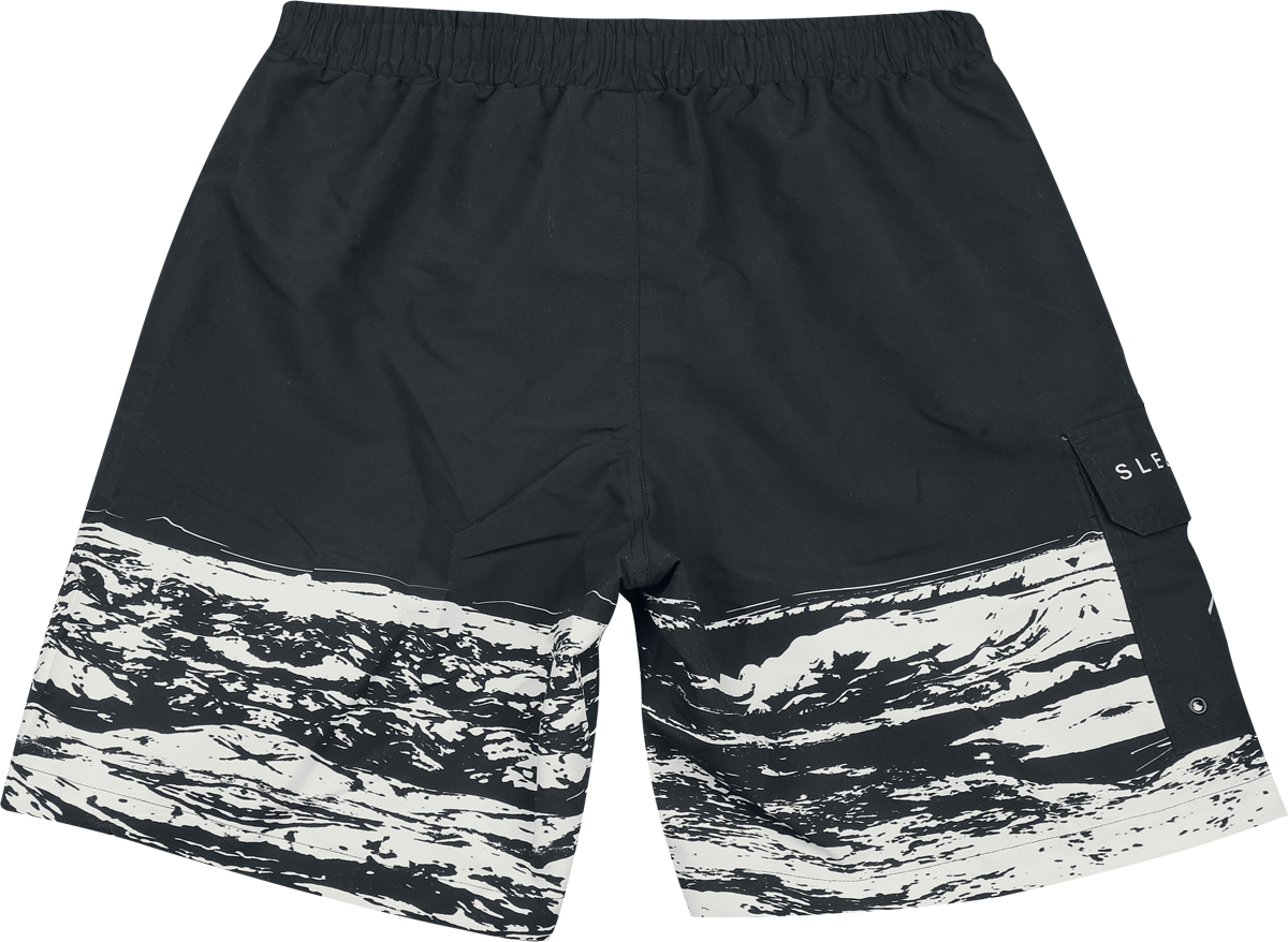 Short de bain  de Sleep Token - EMP Signature Collection - S à XXL - pour Homme - noir - Sleep Token - View 2
