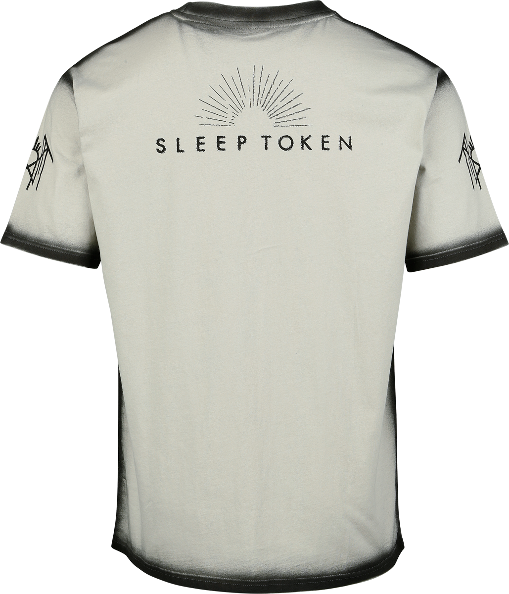 T-Shirt Manches courtes  de Sleep Token - EMP Signature Collection - S à XL - pour Homme - beige - Sleep Token - View 2