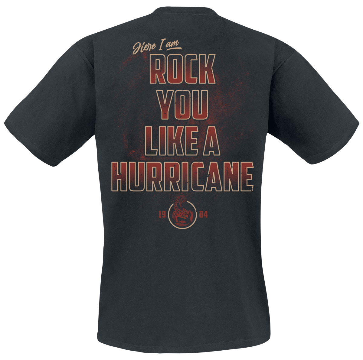 T-Shirt Manches courtes  de Scorpions - Hurricane - S à 3XL - pour Homme - noir - Scorpions - View 2