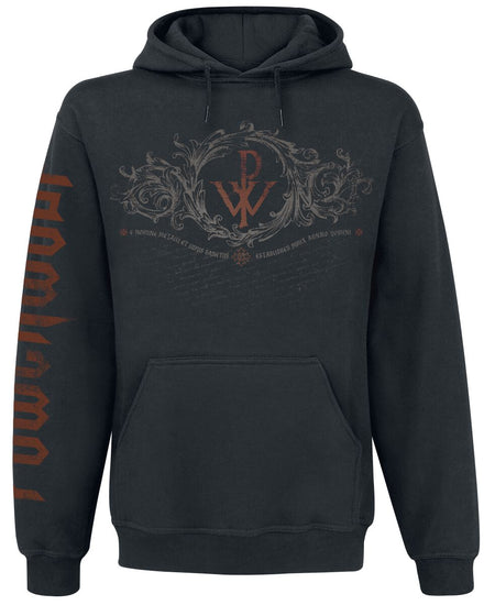 Sweat-shirt à capuche  de Powerwolf - Ornamental - M à XXL - pour Homme - noir - Powerwolf