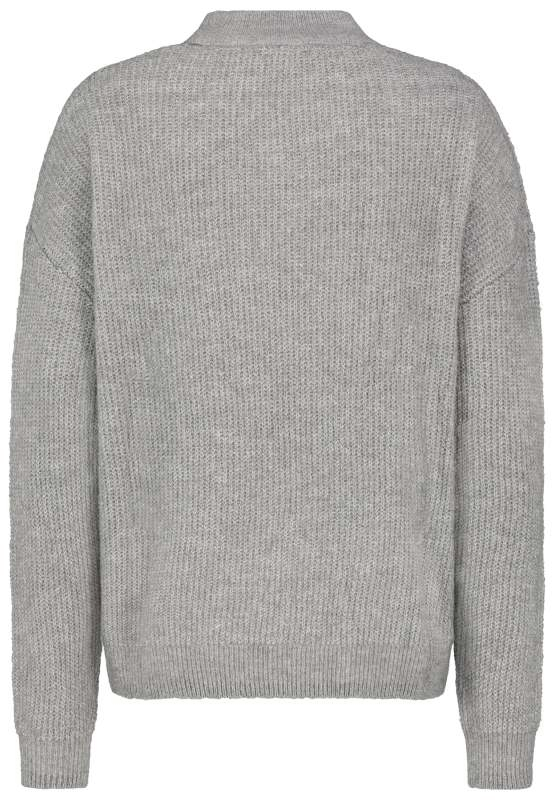 Pull tricoté  de Eight2Nine - Pull Tricoté Femme - XS à S - pour Femme - gris - Eight2Nine - View 2