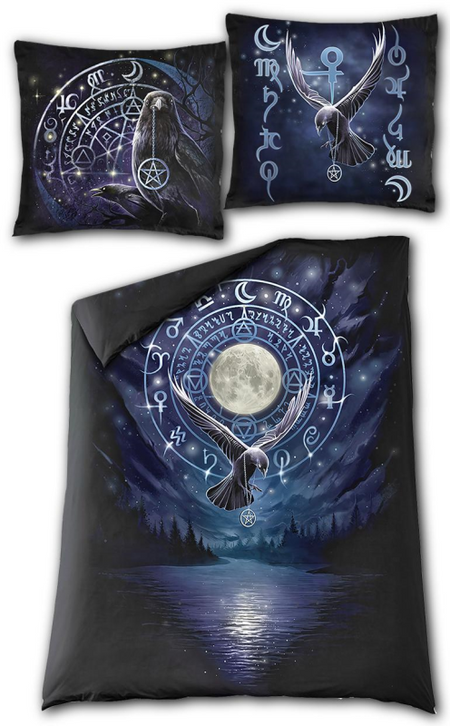 Parure de lit Gothic de Spiral - Witchcraft - pour Unisexe - multicolore - Spiral - View 2