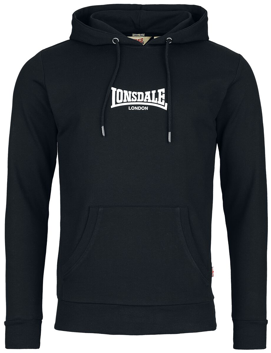 Sweat-shirt à capuche  de Lonsdale London - BEETHAM - S à XXL - pour Homme - noir - Lonsdale London