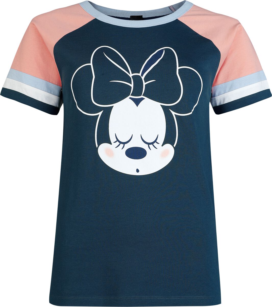 T-Shirt Manches courtes Disney de Mickey & Minnie Mouse - Minnie Maus - S à XXL - pour Femme - multicolore - Mickey & Minnie Mouse