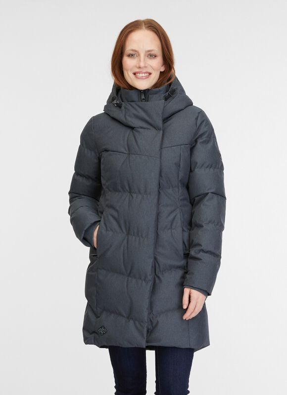 Manteau d'hiver  de Ragwear - Pavla - M à L - pour Femme - gris foncé - Ragwear