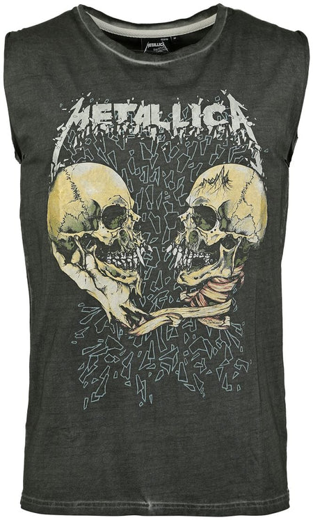 Débardeur  de Metallica - EMP Signature Collection - M à XL - pour Homme - gris foncé - metallica