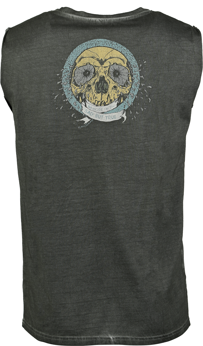 Débardeur  de Metallica - EMP Signature Collection - M - pour Homme - gris foncé - metallica - View 2