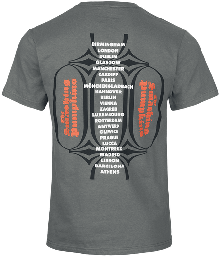 T-Shirt Manches courtes  de Smashing Pumpkins - Billy - Tour Shirt - S à XL - pour Homme - gris - Smashing Pumpkins - View 2