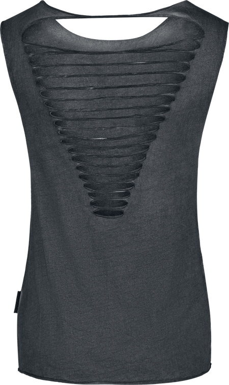 Top  de Motörhead - EMP Signature Collection - S à XXL - pour Femme - gris foncé - Motörhead - View 2