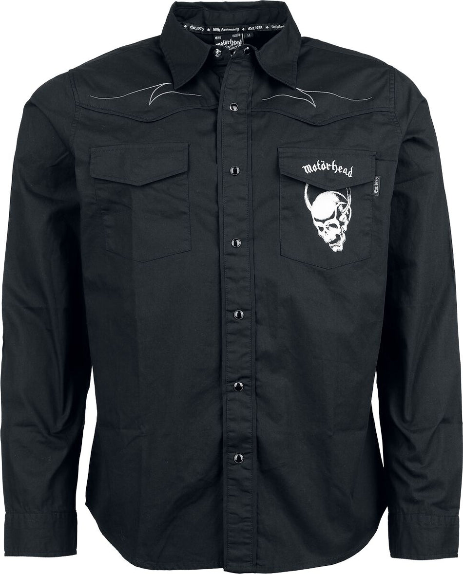 Chemise manches longues  de Motörhead - EMP Signature Collection - M à 3XL - pour Homme - noir - Motörhead
