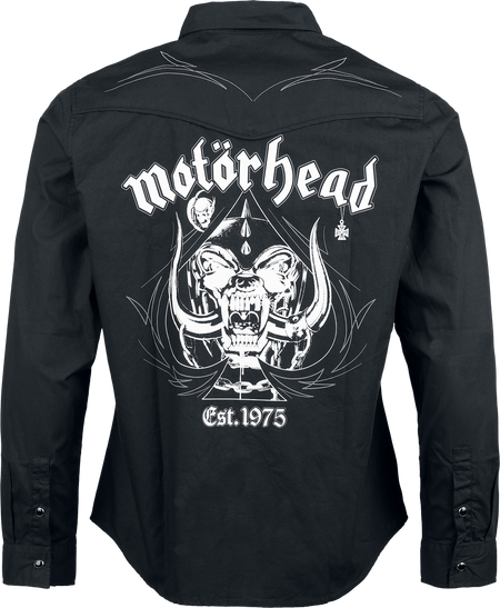 Chemise manches longues  de Motörhead - EMP Signature Collection - M à 3XL - pour Homme - noir - Motörhead - View 2