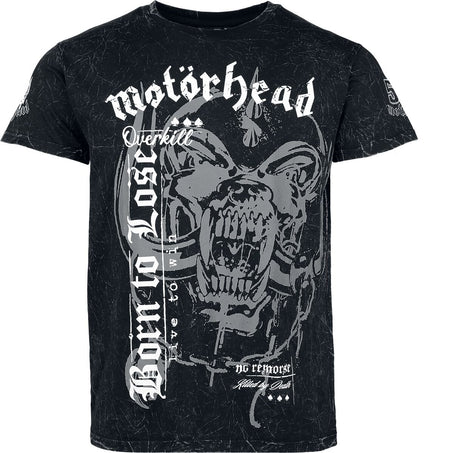 T-Shirt Manches courtes  de Motörhead - EMP Signature Collection - M à XXL - pour Homme - gris foncé - Motörhead