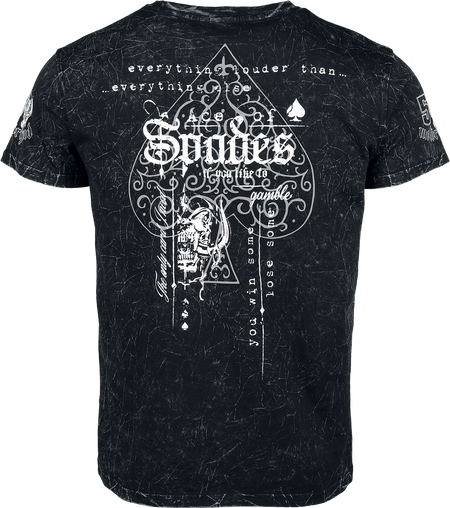T-Shirt Manches courtes  de Motörhead - EMP Signature Collection - M à XXL - pour Homme - gris foncé - Motörhead - View 2