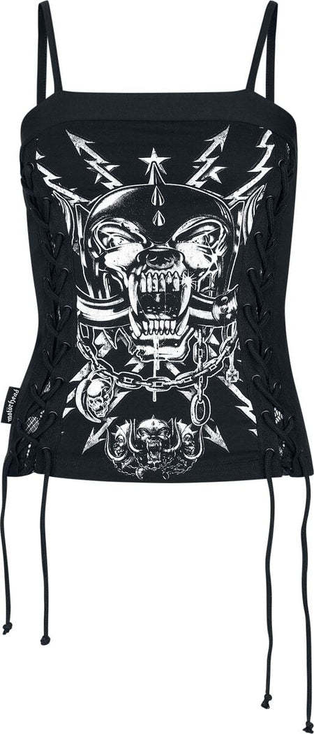 Top  de Motörhead - EMP Signature Collection - S à 3XL - pour Femme - noir - Motörhead