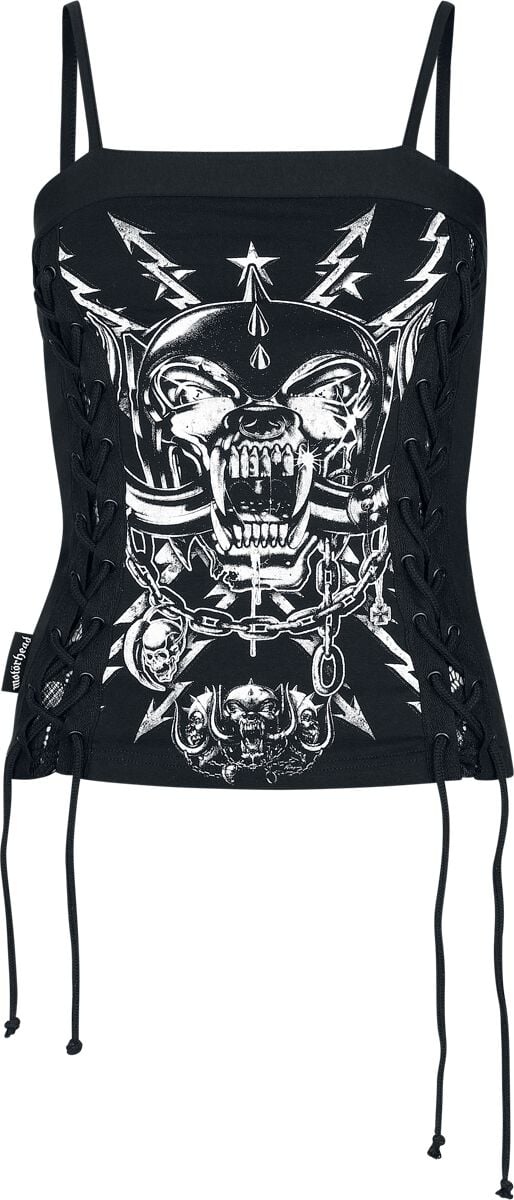 Top  de Motörhead - EMP Signature Collection - S à 3XL - pour Femme - noir - Motörhead