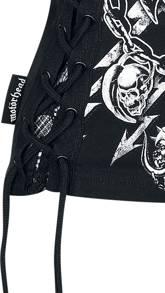 Top  de Motörhead - EMP Signature Collection - S à 3XL - pour Femme - noir - Motörhead - View 2