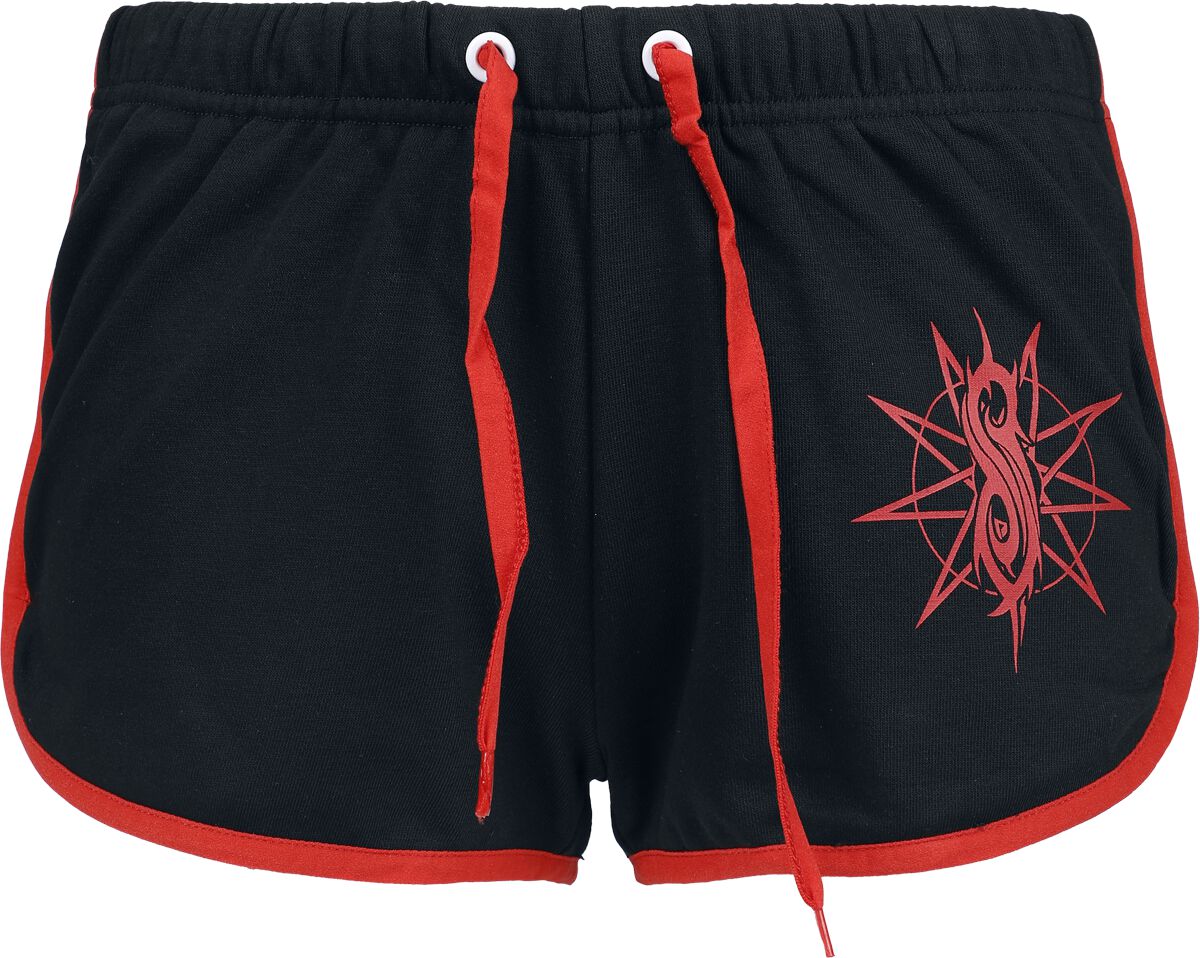 Short  de Slipknot - EMP Signature Collection - M à XXL - pour Femme - noir/rouge - Slipknot
