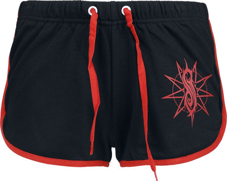 Short  de Slipknot - EMP Signature Collection - M à XXL - pour Femme - noir/rouge - Slipknot