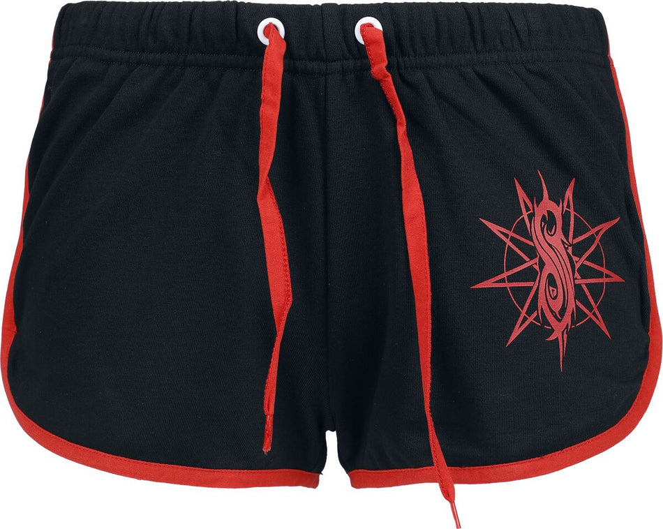 Short  de Slipknot - EMP Signature Collection - M à XXL - pour Femme - noir/rouge - Slipknot