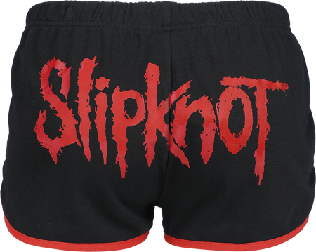 Short  de Slipknot - EMP Signature Collection - M à XXL - pour Femme - noir/rouge - Slipknot - View 2