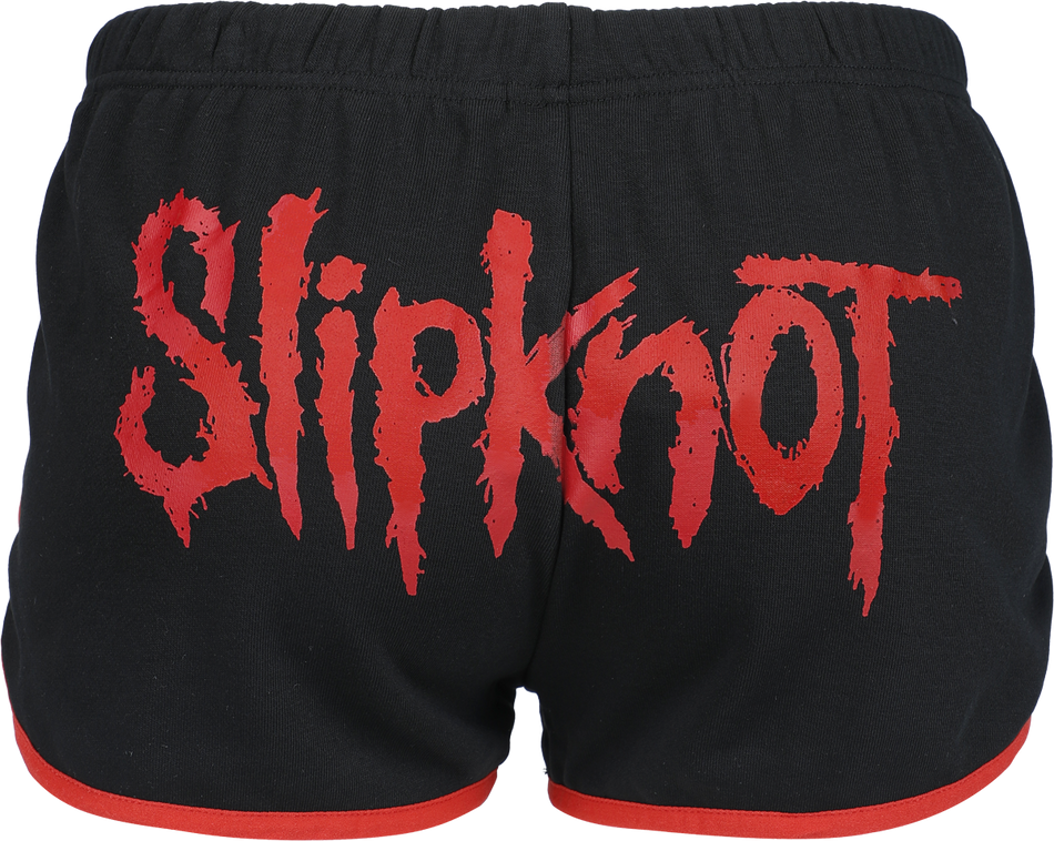 Short  de Slipknot - EMP Signature Collection - M à XXL - pour Femme - noir/rouge - Slipknot - View 2