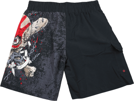 Short de bain  de Five Finger Death Punch - EMP Signature Collection - M à 3XL - pour Homme - noir - Five Finger Death Punch - View 2
