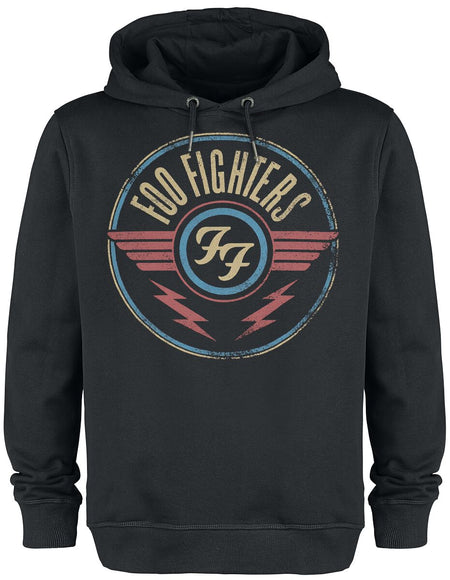 Sweat-shirt à capuche  de Foo Fighters - Amplified Collection - Foo Fighters Air - S à 3XL - pour Homme - noir - Foo Fighters