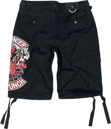 Short  de Five Finger Death Punch - EMP Signature Collection - M à 3XL - pour Homme - noir - Five Finger Death Punch - View 2