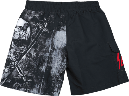 Short de bain  de Slayer - EMP Signature Collection - L à 3XL - pour Homme - noir - Slayer - View 2