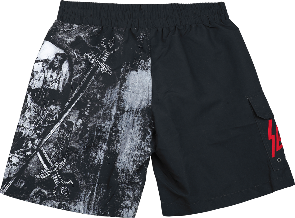 Short de bain  de Slayer - EMP Signature Collection - L à 3XL - pour Homme - noir - Slayer - View 2