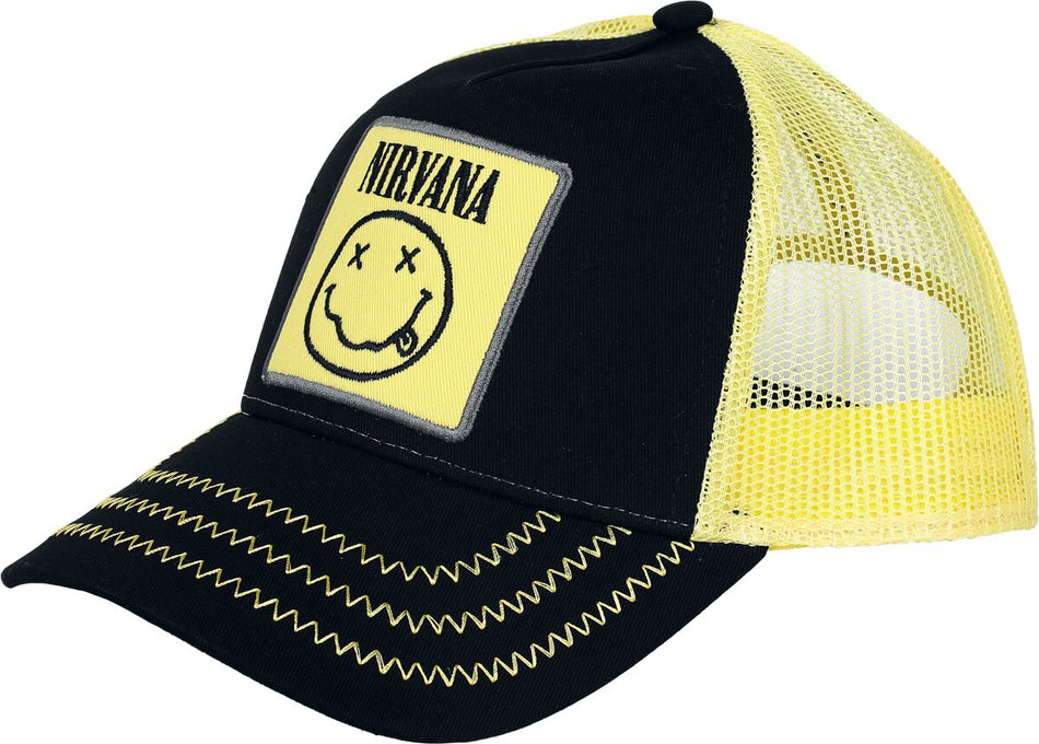 Casquette  de Nirvana - Amplified Collection - Trucker Cap - pour Unisexe - multicolore - Nirvana