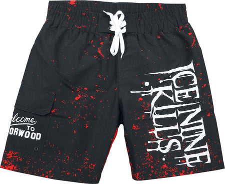 Short de bain  de Ice Nine Kills - EMP Signature Collection - S à XXL - pour Homme - noir - Ice Nine Kills