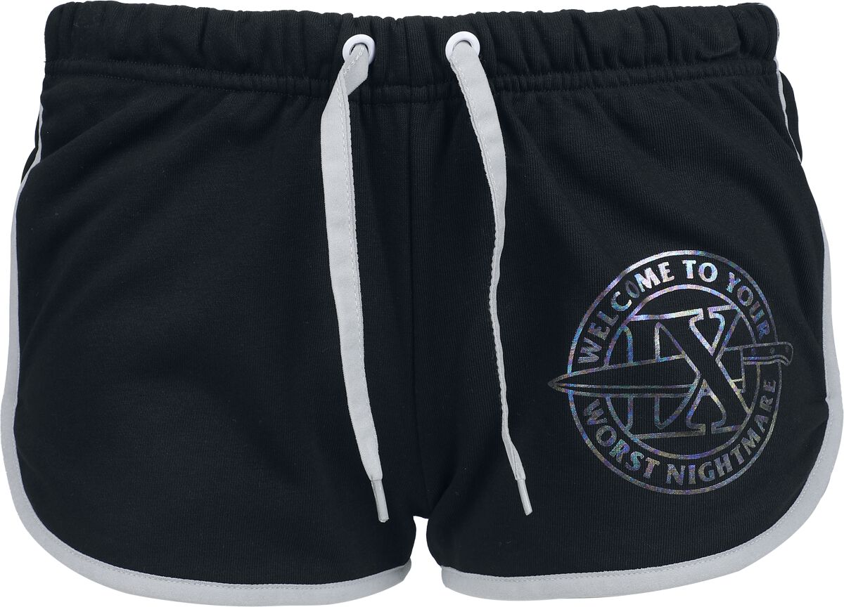 Short  de Ice Nine Kills - EMP Signature Collection - M à XXL - pour Femme - noir/gris - Ice Nine Kills