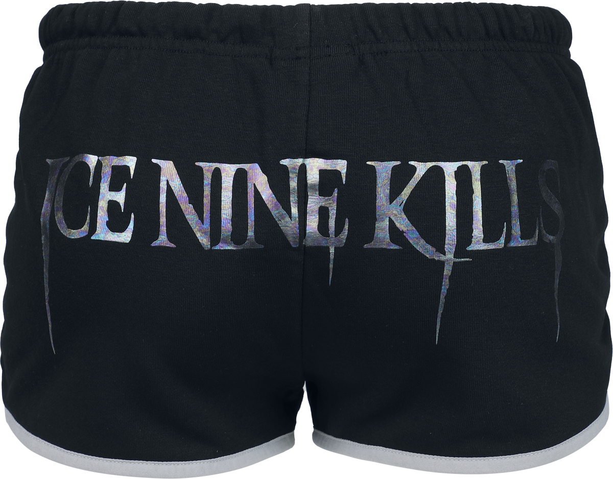 Short  de Ice Nine Kills - EMP Signature Collection - M à XXL - pour Femme - noir/gris - Ice Nine Kills - View 2