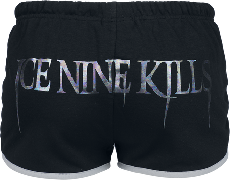 Short  de Ice Nine Kills - EMP Signature Collection - M à XXL - pour Femme - noir/gris - Ice Nine Kills - View 2