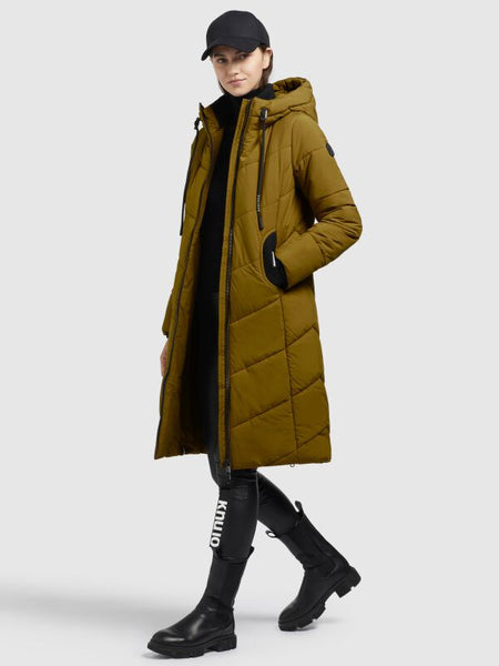 Manteaux  de Khujo - Aribay4 Light - S à L - pour Femme - vert - Khujo