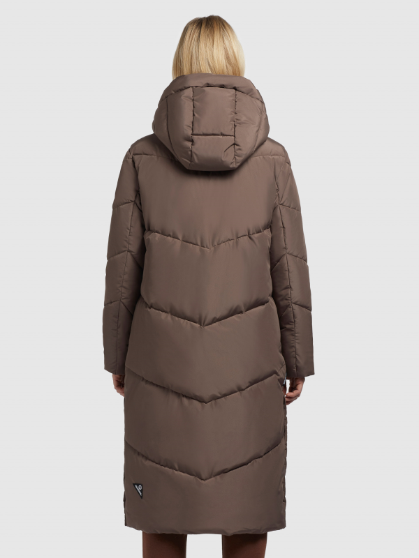 Manteau d'hiver  de Khujo - Sonje5 - S à L - pour Femme - taupe - Khujo - View 2