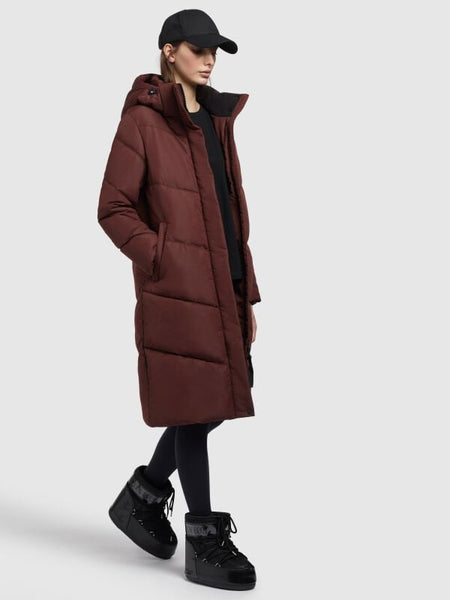 Manteau d'hiver  de Khujo - Torino4 - S à XXL - pour Femme - bordeaux - Khujo