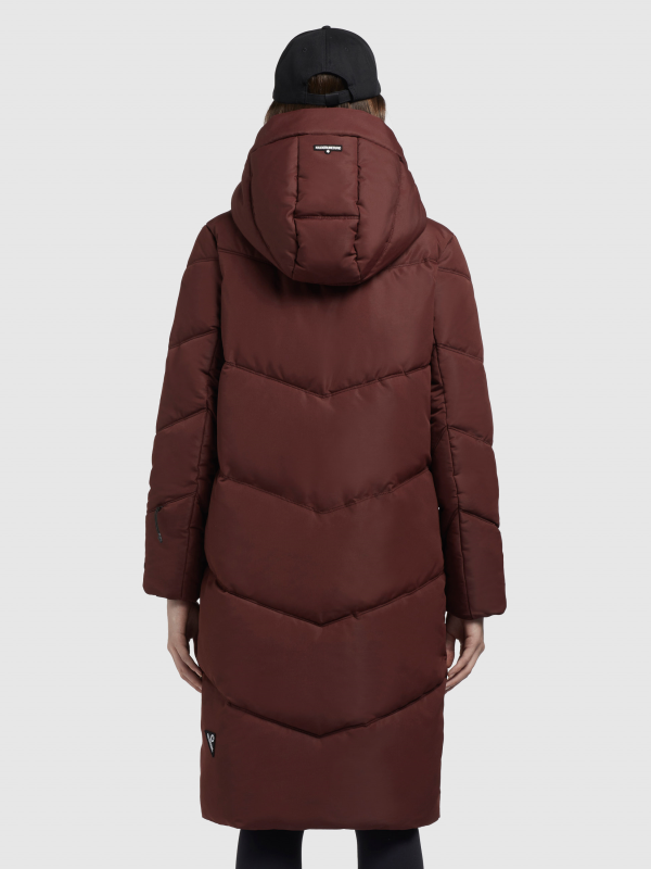 Manteau d'hiver  de Khujo - Torino4 - S à L - pour Femme - bordeaux - Khujo - View 2