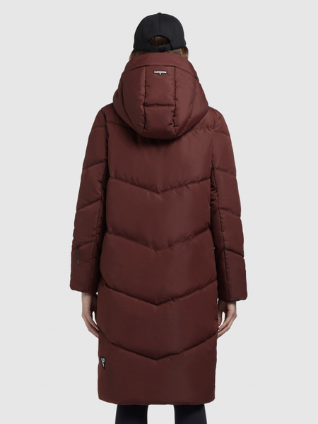 Manteau d'hiver  de Khujo - Torino4 - S à L - pour Femme - bordeaux - Khujo - View 2