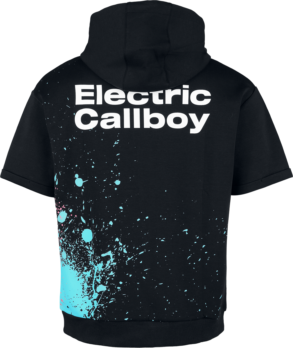 T-Shirt Manches courtes  de Electric Callboy - EMP Signature Collection - Oversize - S à XL - pour Homme - noir/blanc - Electric Callboy - View 2