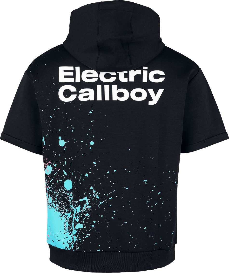 T-Shirt Manches courtes  de Electric Callboy - EMP Signature Collection - Oversize - S à XL - pour Homme - noir/blanc - Electric Callboy - View 2