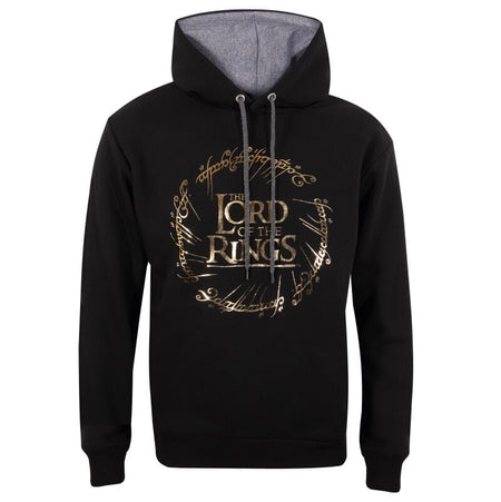 Sweat-shirt à capuche  de Le Seigneur Des Anneaux - Logo - S à XXL - pour Homme - multicolore - Le Seigneur Des Anneaux