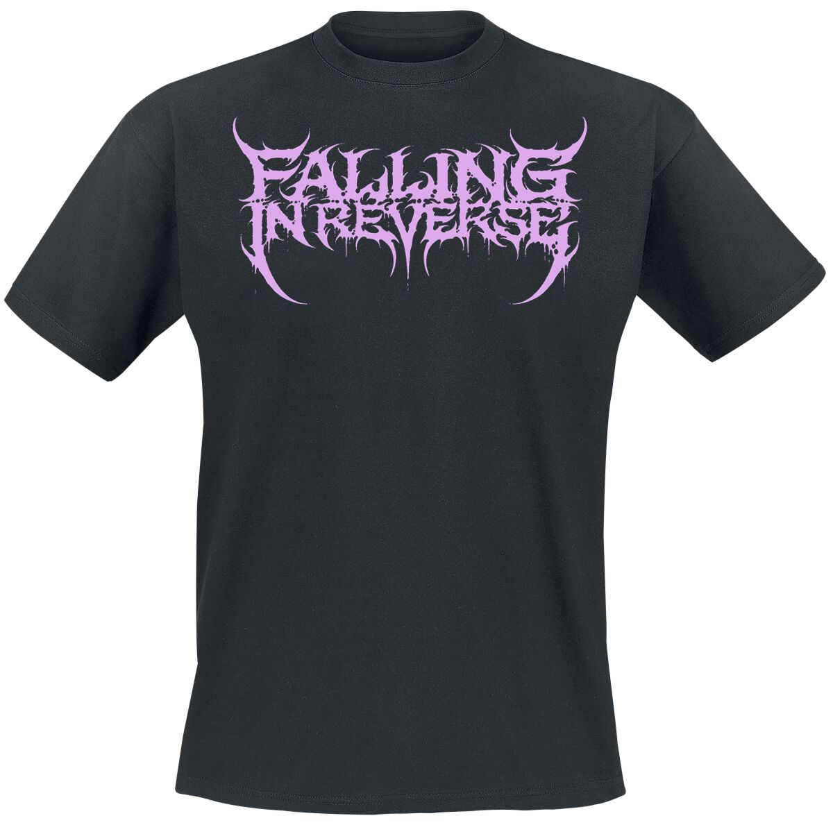 T-Shirt Manches courtes  de Falling In Reverse - Popular Monster Text - S à XXL - pour Homme - noir - Falling In Reverse