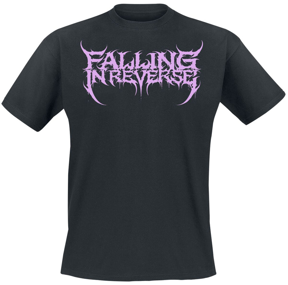 T-Shirt Manches courtes  de Falling In Reverse - Popular Monster Text - S à XXL - pour Homme - noir - Falling In Reverse