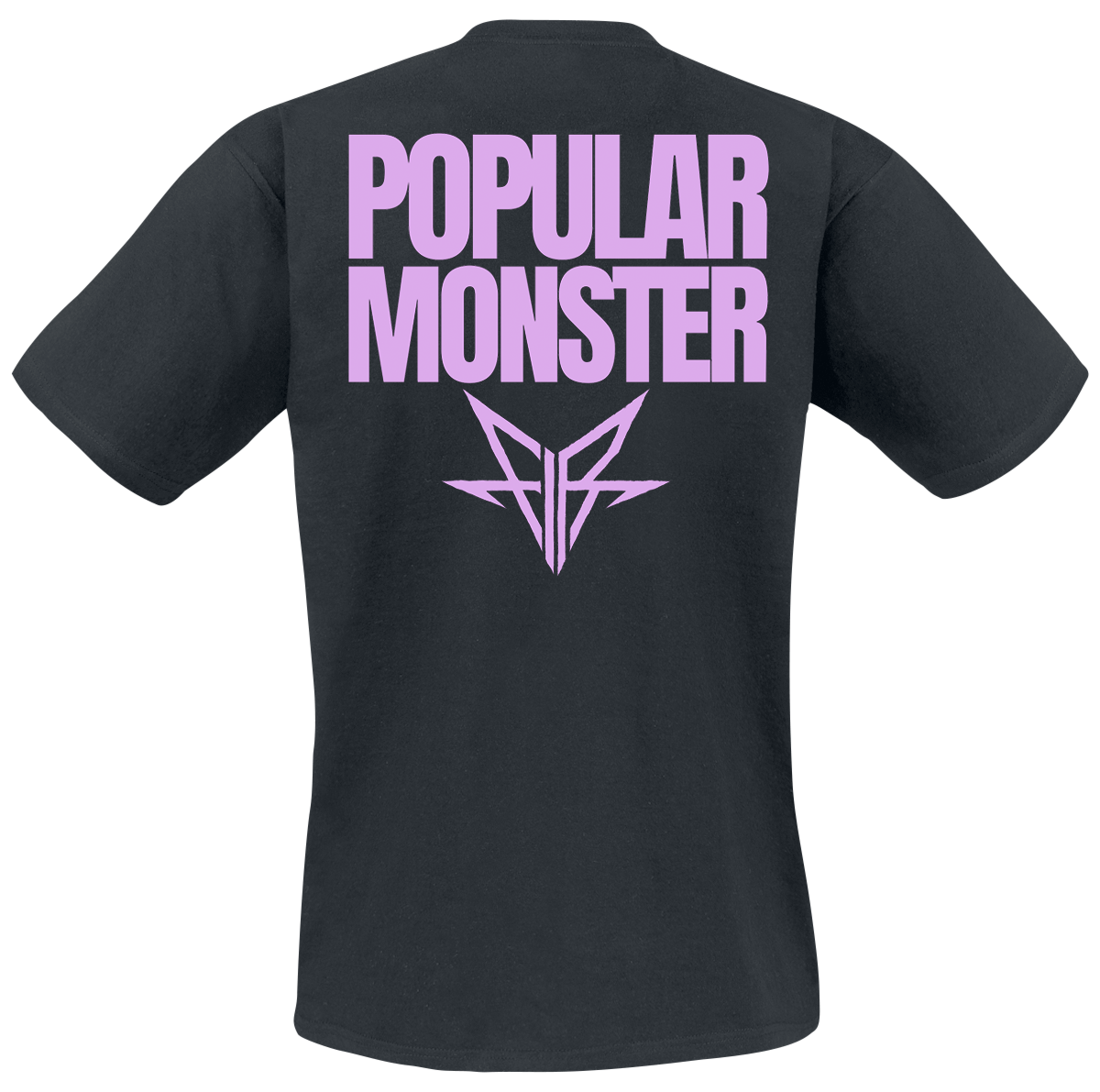 T-Shirt Manches courtes  de Falling In Reverse - Popular Monster Text - S à XXL - pour Homme - noir - Falling In Reverse - View 2